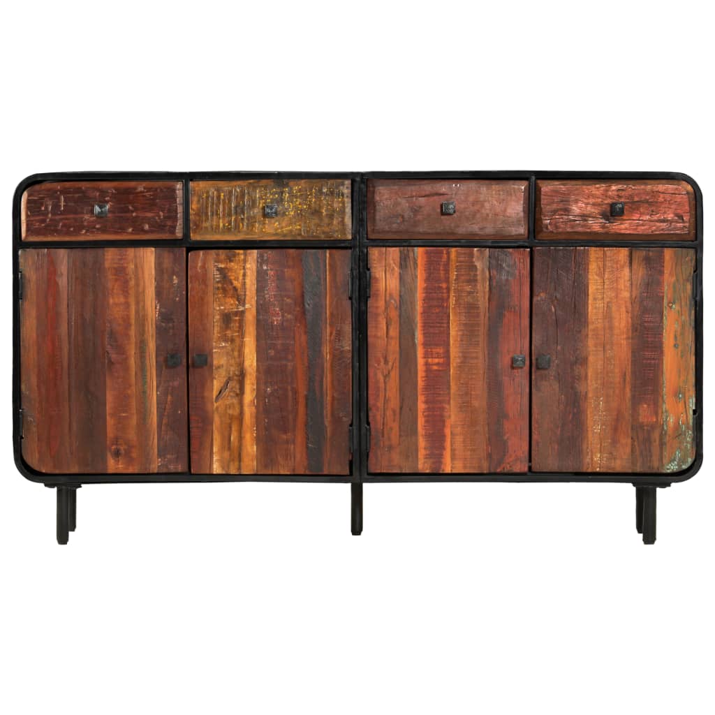Buffet Bois de récupération solide 140x35x76 cm - XIOS