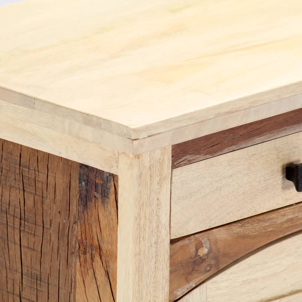 Meuble TV 120 x 30 x 40 cm Bois de récupération massif - XIOS