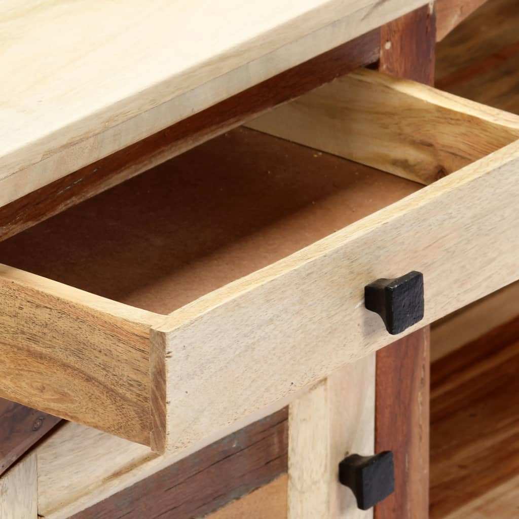 Meuble TV 120 x 30 x 40 cm Bois de récupération massif - XIOS