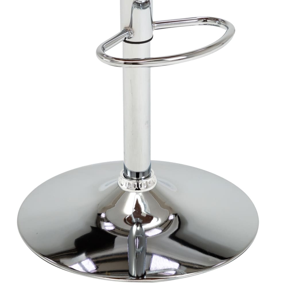 Tabouret de bar Gris Bois courbé et tissu - XIOS