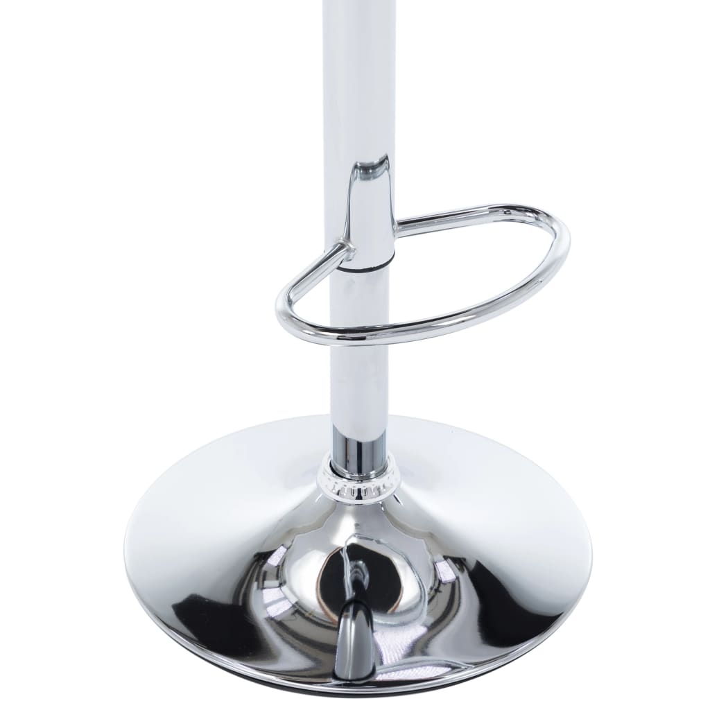 Tabourets de bar lot de 2 gris foncé tissu et bois courbé - XIOS