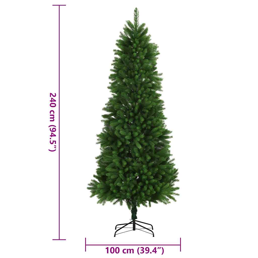 Arbre de Noël artificiel aiguilles réalistes 240 cm vert - XIOS