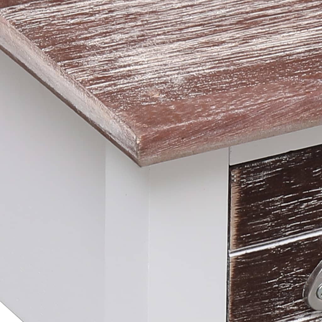 Table d'appoint Marron 40x40x40 cm Bois de Paulownia - XIOS