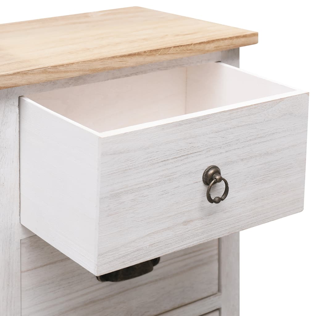 Armoire latérale 35x25x87 cm Bois de Paulownia - XIOS