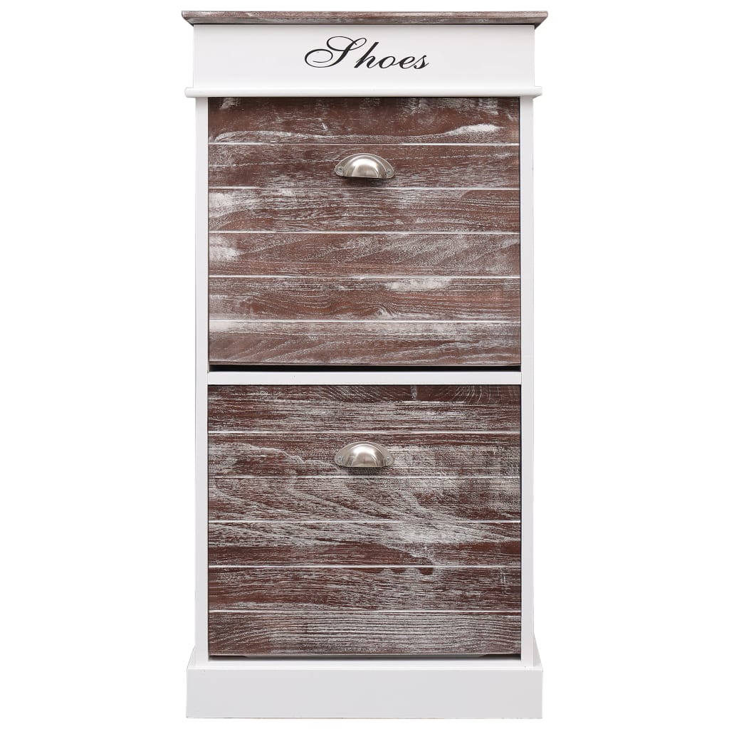 Armoire à chaussures Marron 50 x 28 x 98 cm Bois de Paulownia - XIOS