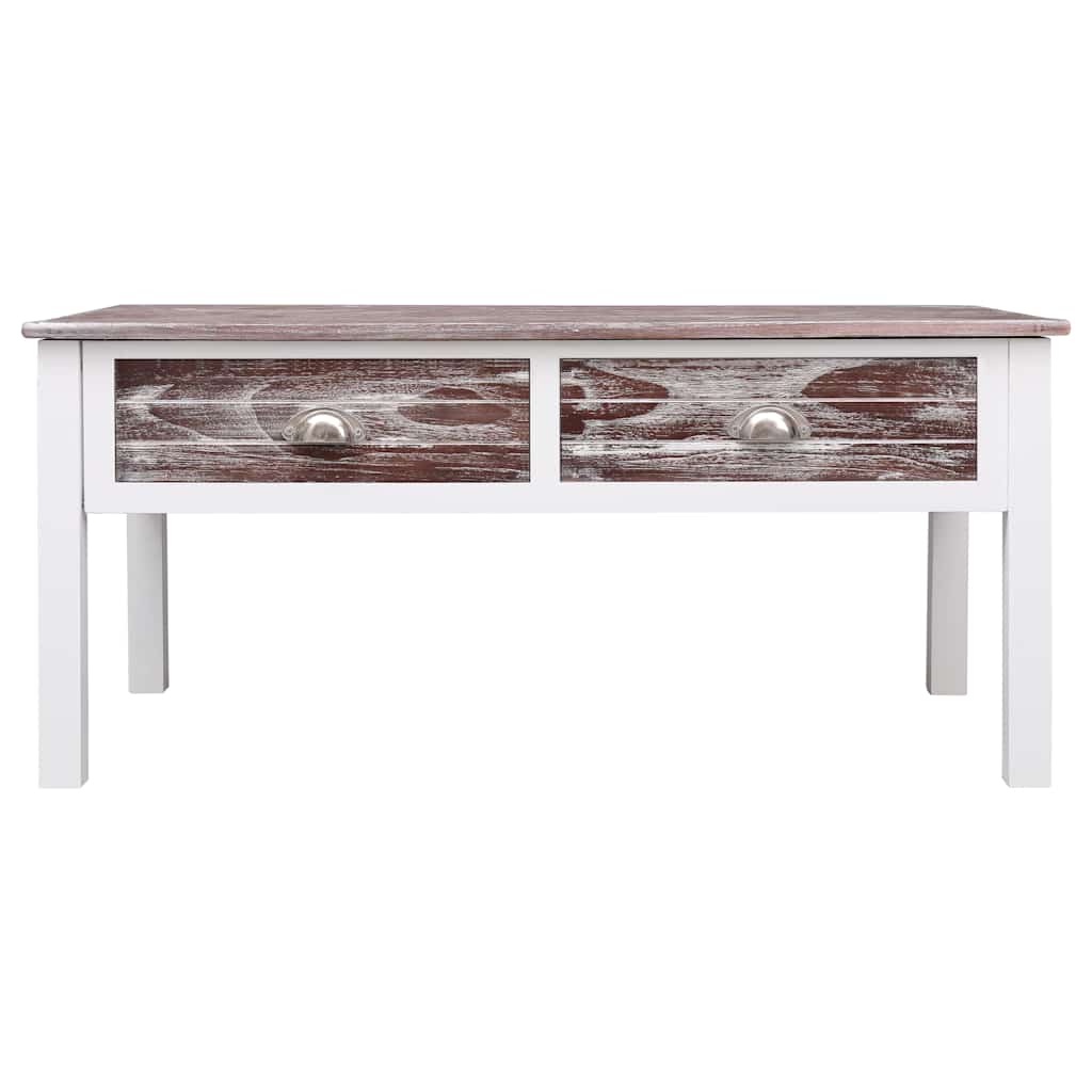 Table basse Marron 100x50x45 cm Bois - XIOS