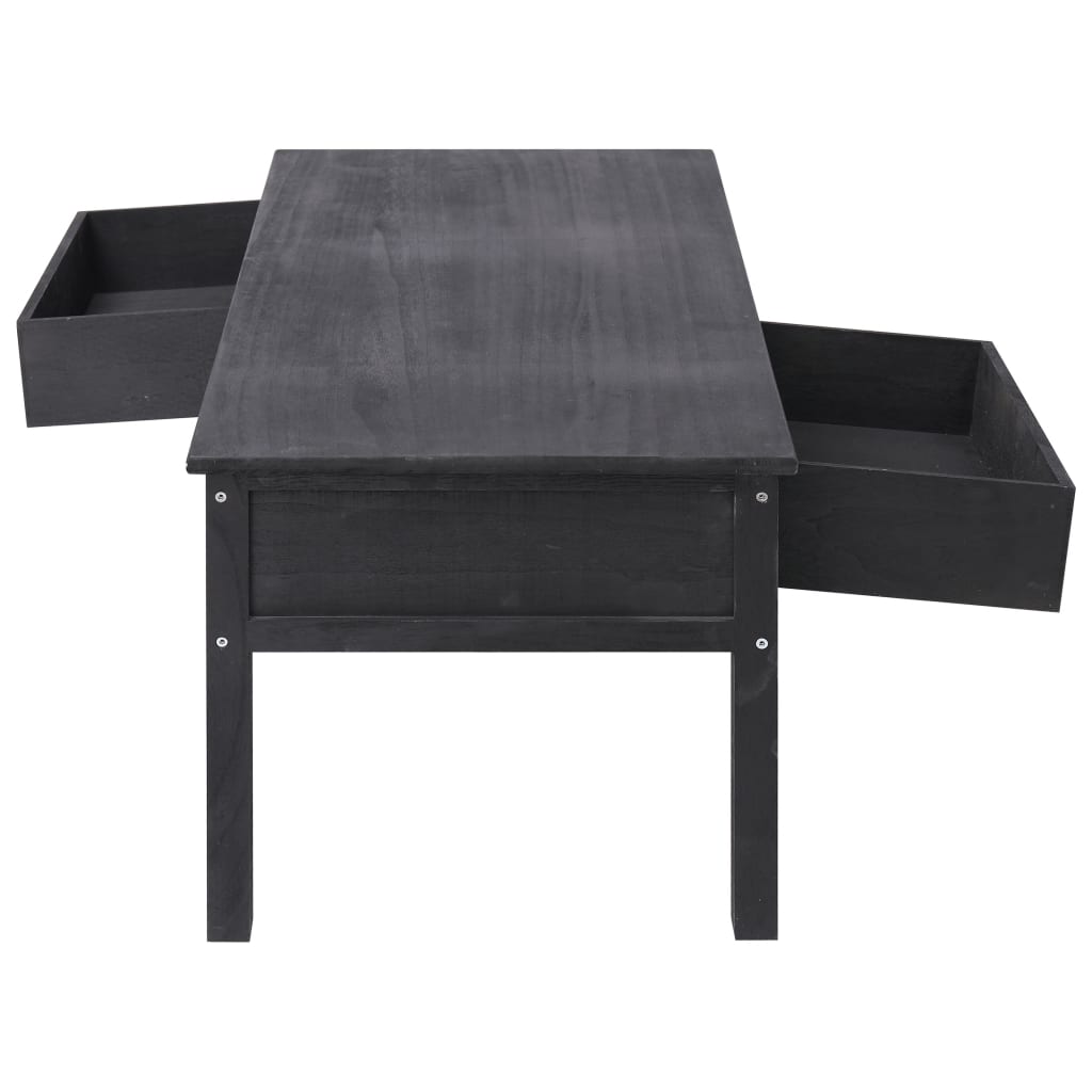 Table basse Noir 100x50x45 cm Bois - XIOS