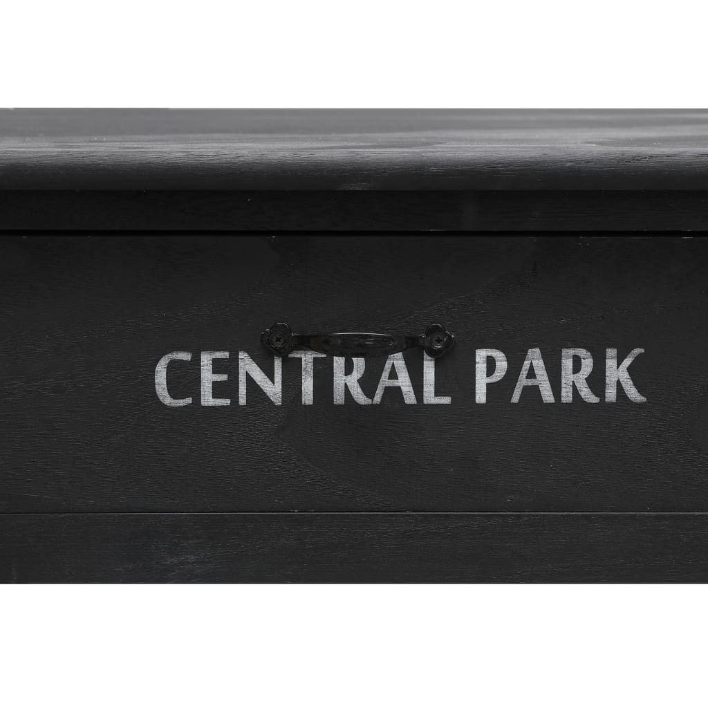 Table basse Noir 100x50x45 cm Bois - XIOS