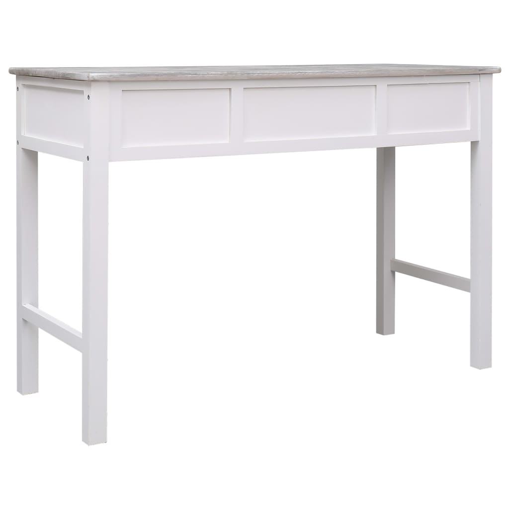 Bureau Gris 110x45x76 cm Bois - XIOS