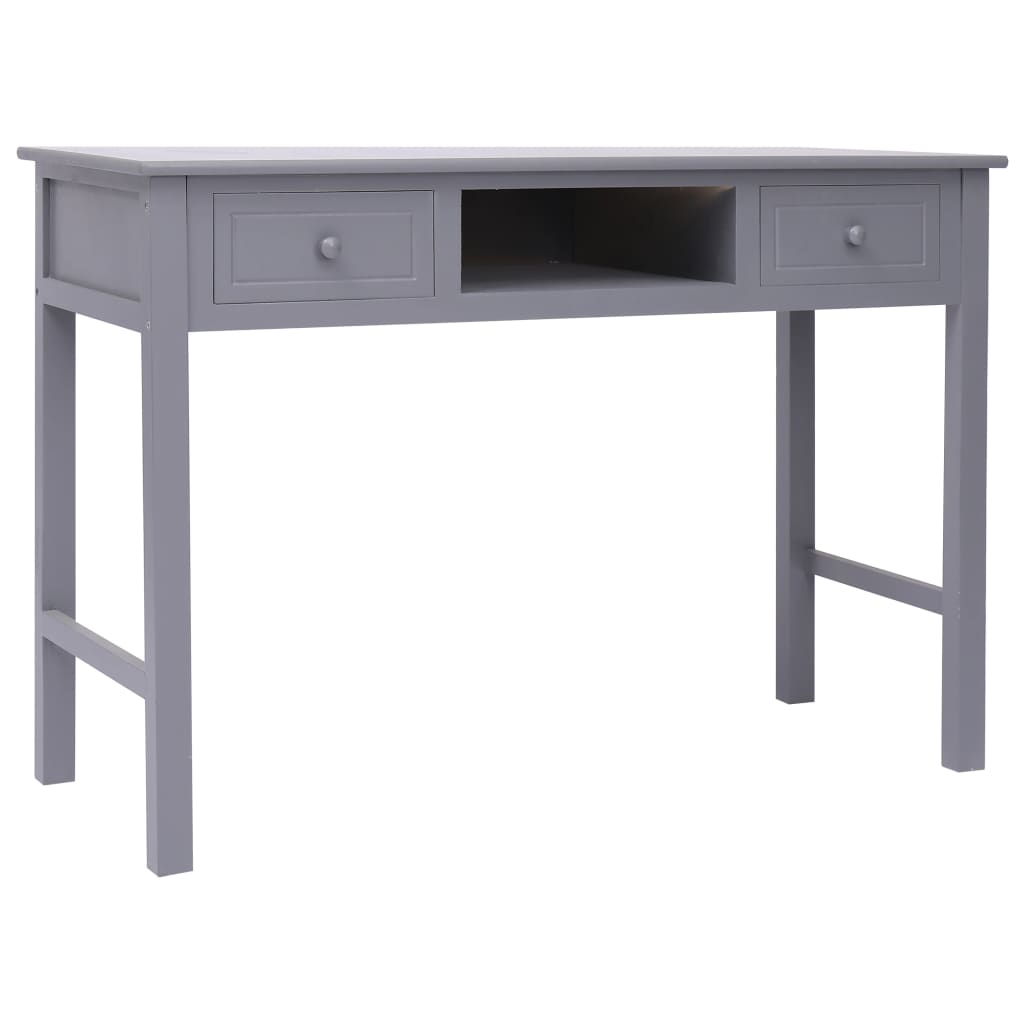 Bureau Gris 110 x 45 x 76 cm Bois - XIOS