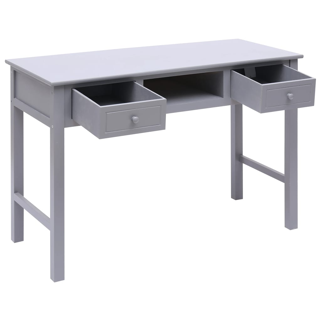 Bureau Gris 110 x 45 x 76 cm Bois - XIOS