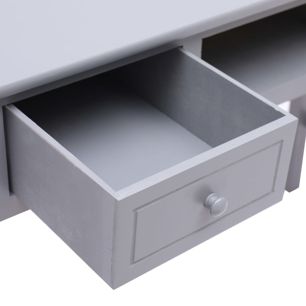 Bureau Gris 110 x 45 x 76 cm Bois - XIOS