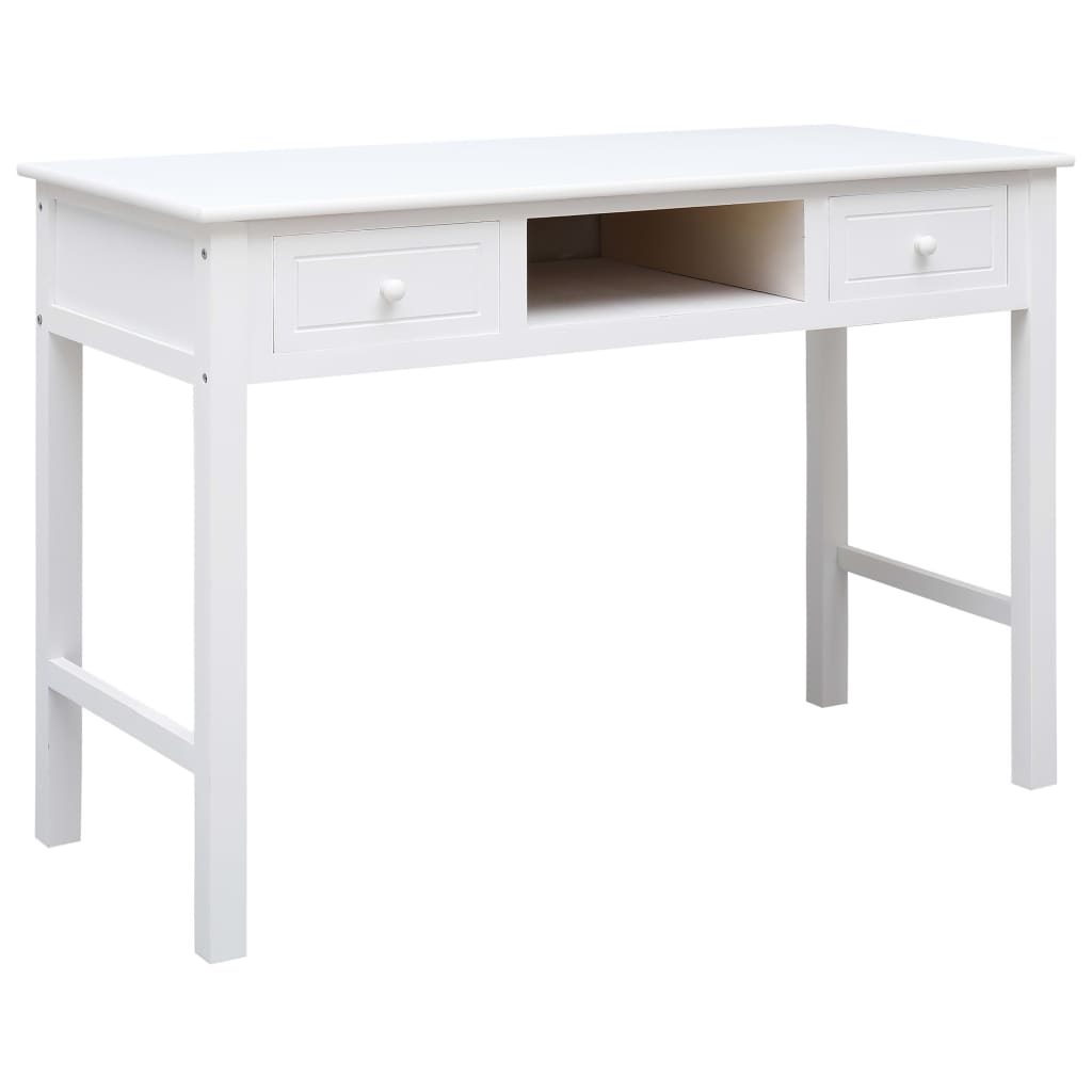 Bureau Blanc 110 x 45 x 76 cm Bois - XIOS