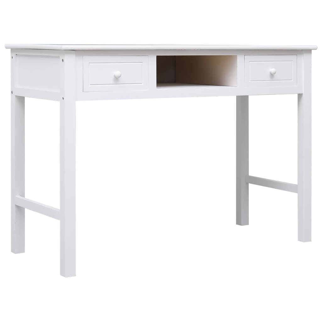 Bureau Blanc 110 x 45 x 76 cm Bois - XIOS