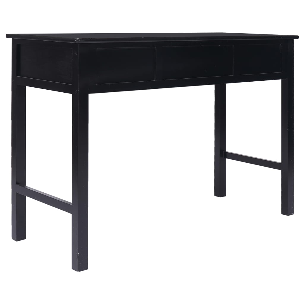 Bureau Noir 110 x 45 x 76 cm Bois - XIOS