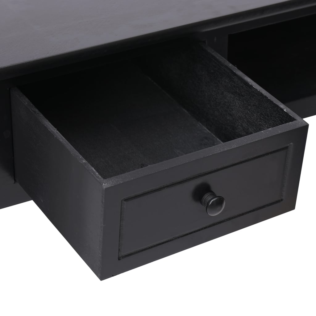 Bureau Noir 110 x 45 x 76 cm Bois - XIOS