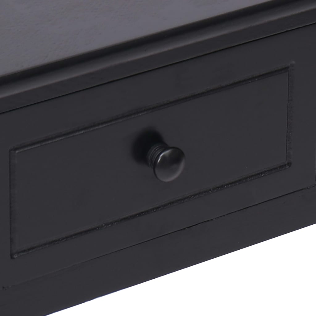 Bureau Noir 110 x 45 x 76 cm Bois - XIOS