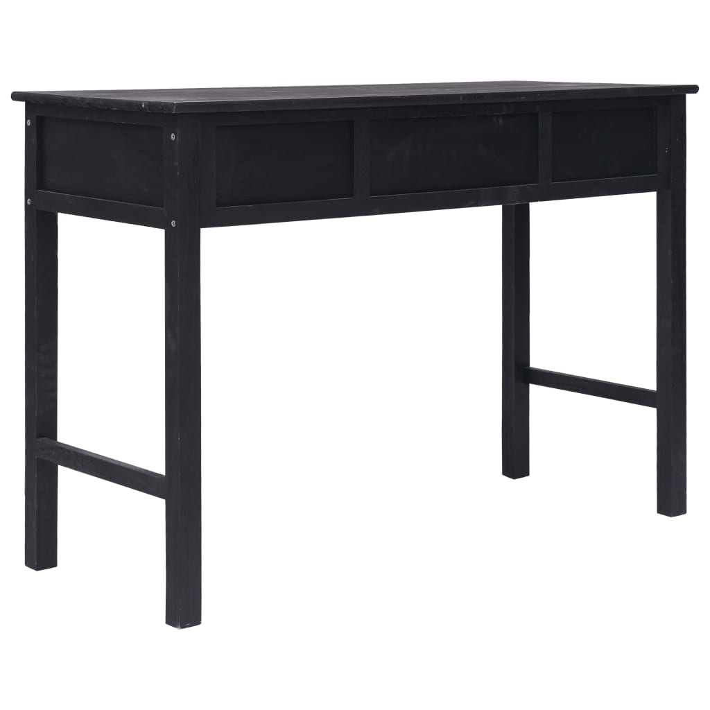 Table console Noir 110x45x76 cm Bois - XIOS