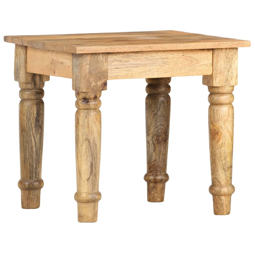 Table d'appoint 43 x 43 x 40 cm Bois de manguier massif - XIOS