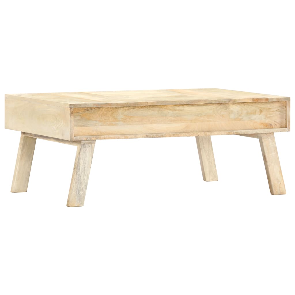 Table basse 100x60x40 cm Bois de manguier massif - XIOS