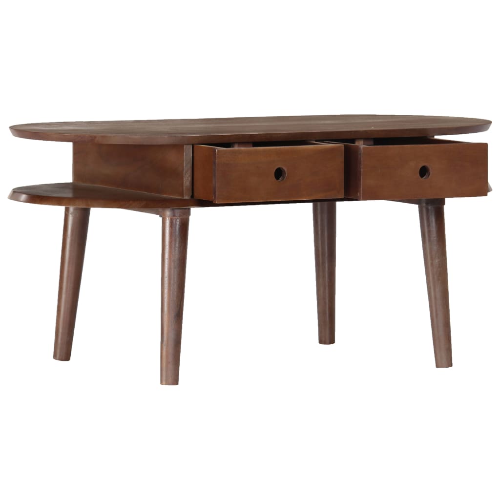 Table basse 100x50x46 cm Bois d'acacia solide - XIOS