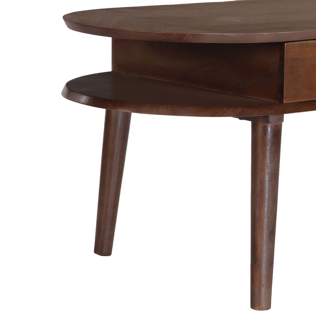 Table basse 100x50x46 cm Bois d'acacia solide - XIOS