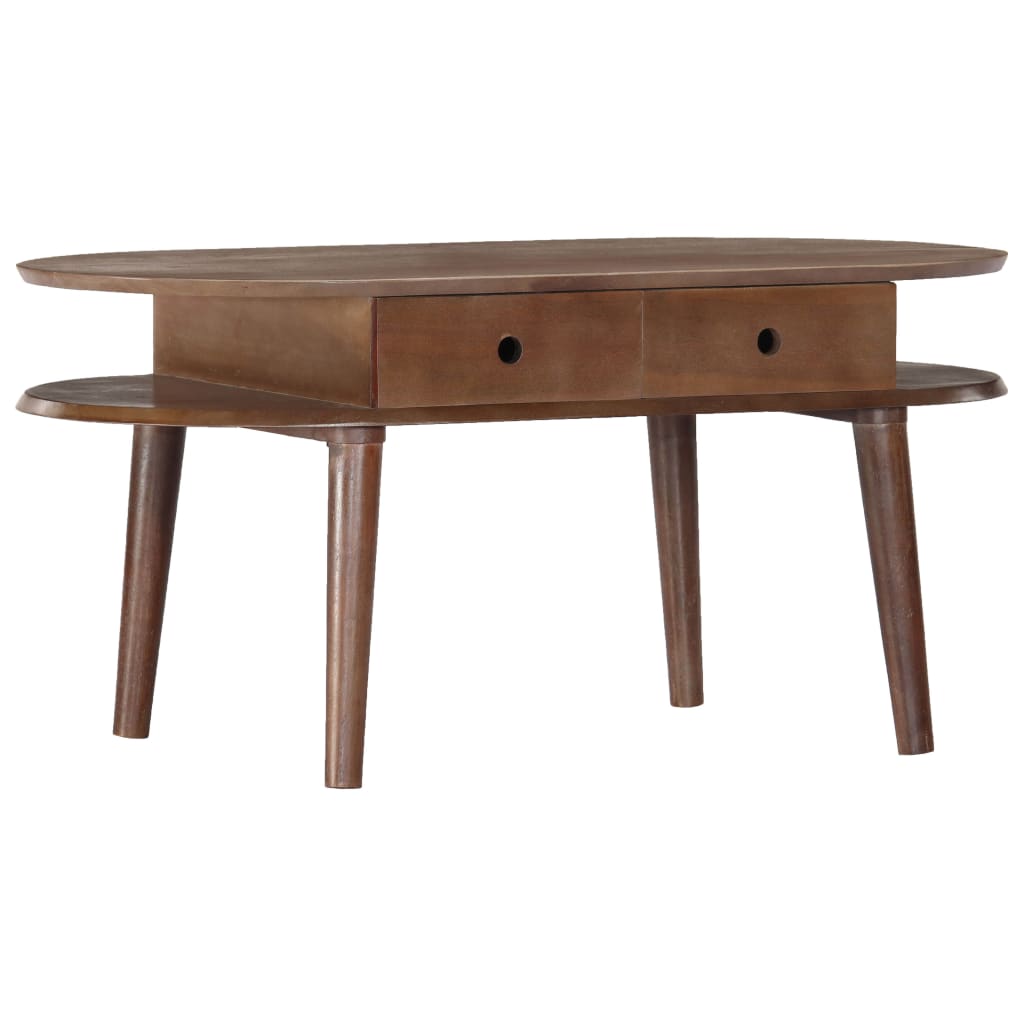 Table basse 100x50x46 cm Bois d'acacia solide - XIOS