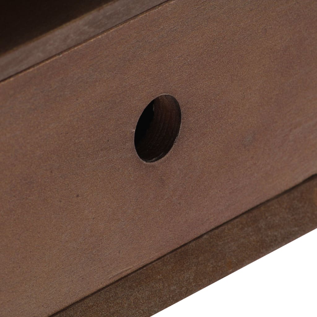 Meuble TV 110x35x50 cm Bois d'acacia solide - XIOS