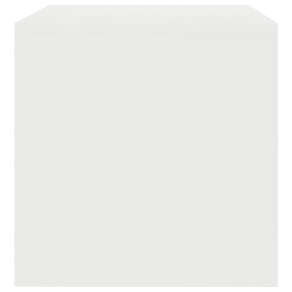 Meuble TV Blanc 100 x 40 x 40 cm Aggloméré - XIOS