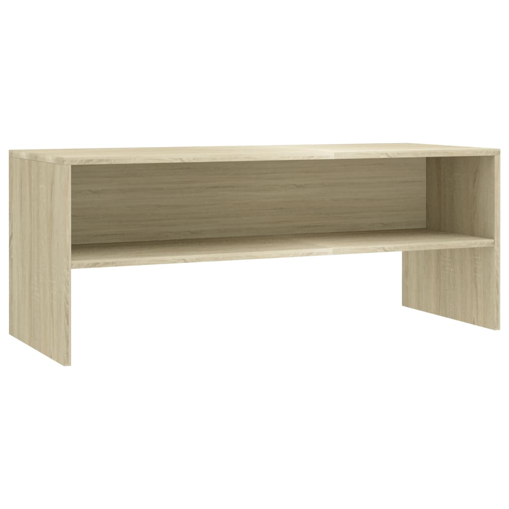 Meuble TV Chêne sonoma 100x40x40 cm Bois d'ingénierie - XIOS