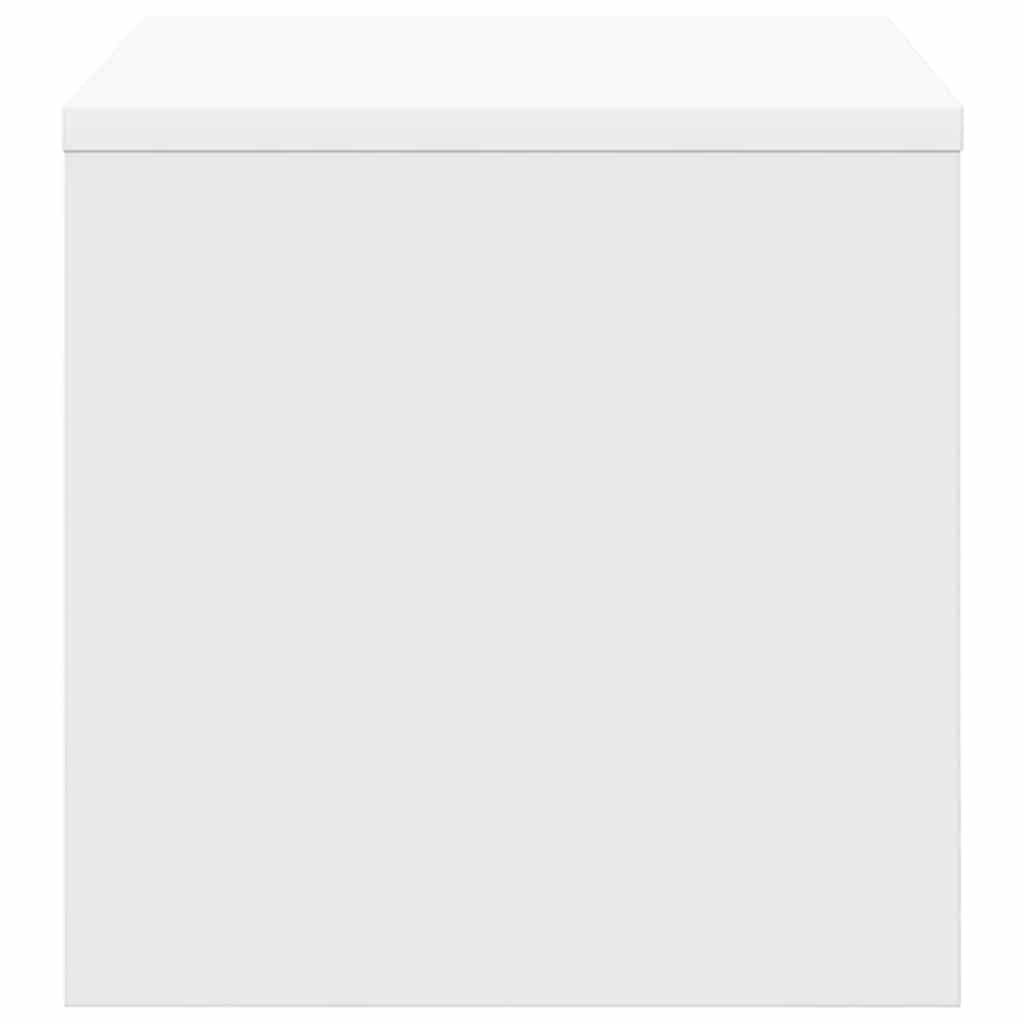 Tables de chevet 2 pcs Blanc 40x30x30 cm Bois d'ingénierie - XIOS