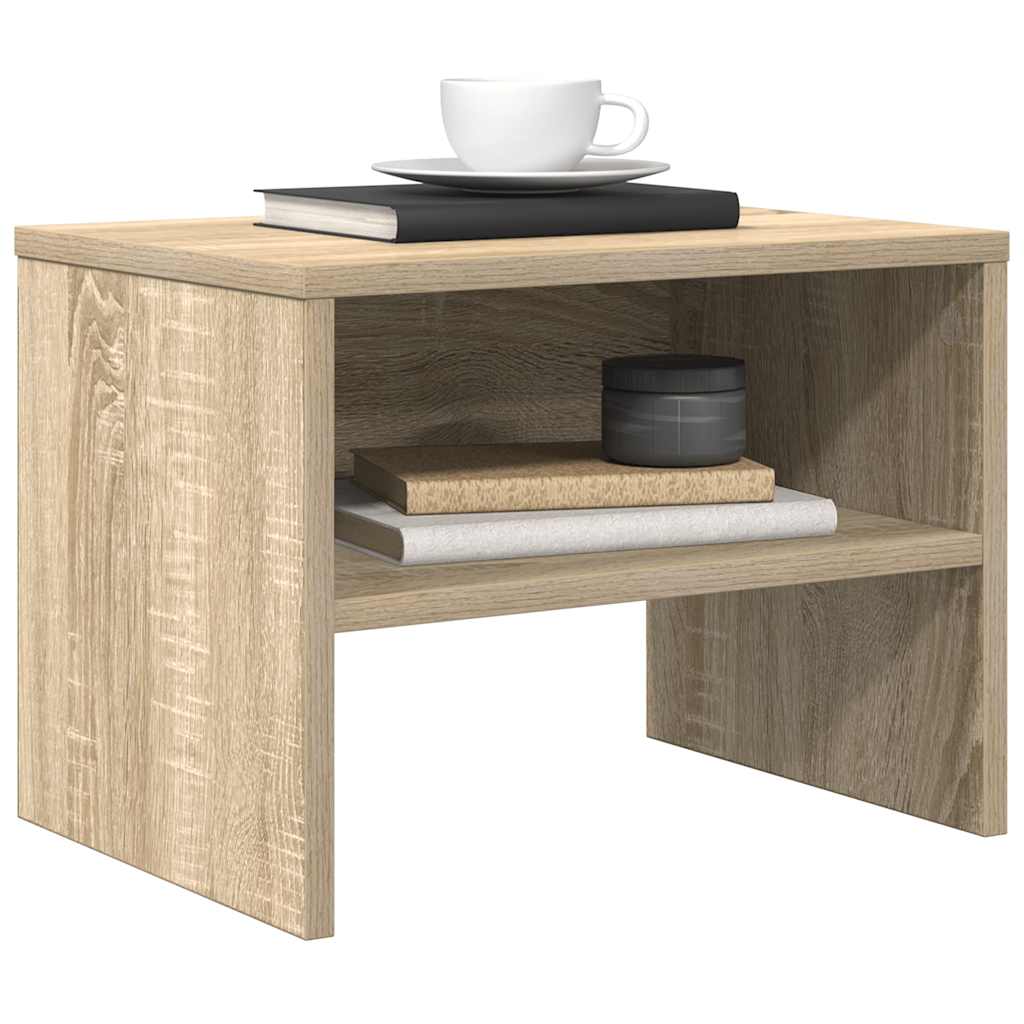 Table de chevet chêne sonoma 40x30x30 cm Bois d'ingénierie - XIOS