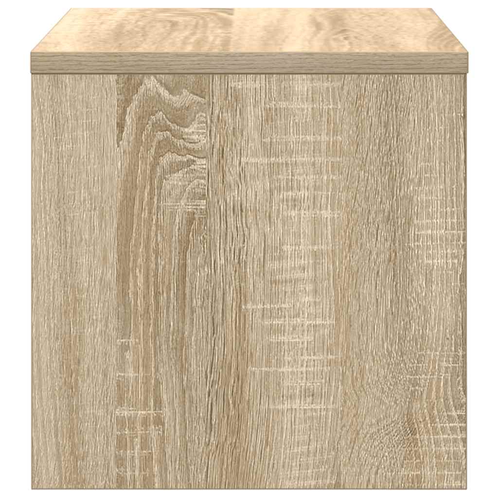 Table de chevet chêne sonoma 40x30x30 cm Bois d'ingénierie - XIOS