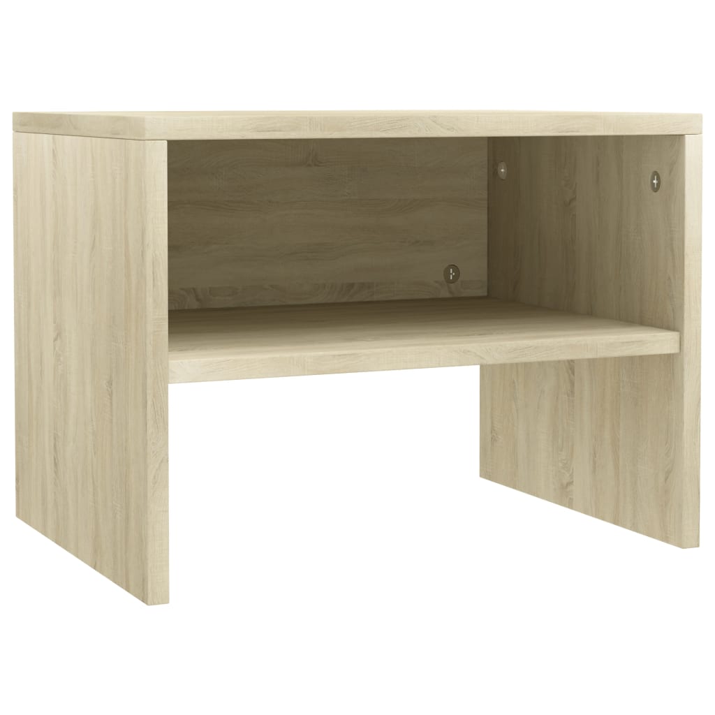Tables de chevet 2 pcs Chêne sonoma 40x30x30 cm Bois ingénierie - XIOS