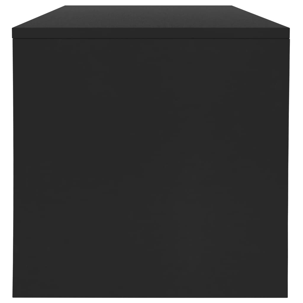 Table basse Noir 100x40x40 cm Bois d'ingénierie - XIOS