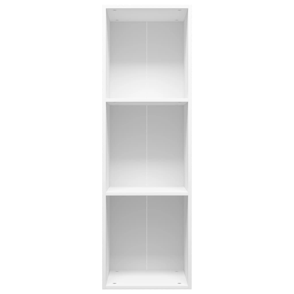 Bibliothèque/Meuble TV Blanc 36x30x114 cm Bois d'ingénierie - XIOS