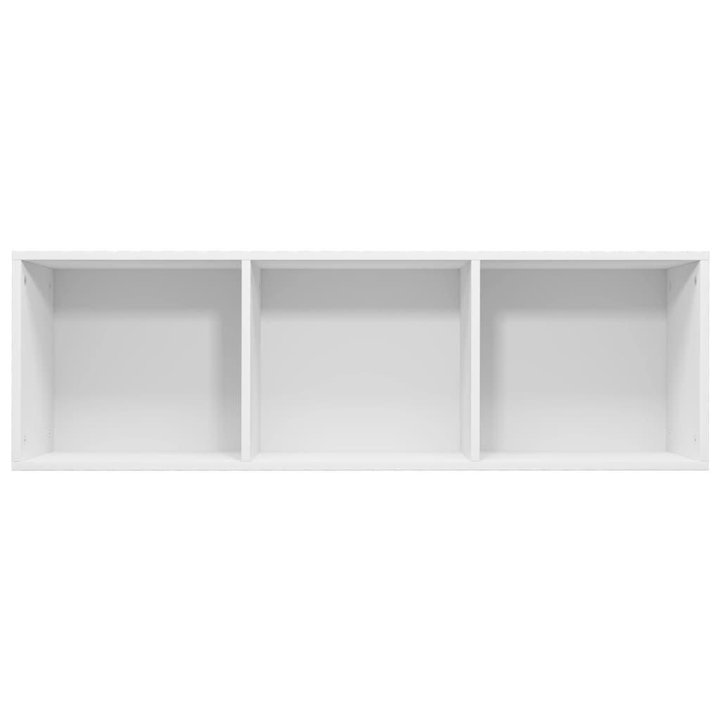Bibliothèque/Meuble TV Blanc 36x30x114 cm Bois d'ingénierie - XIOS