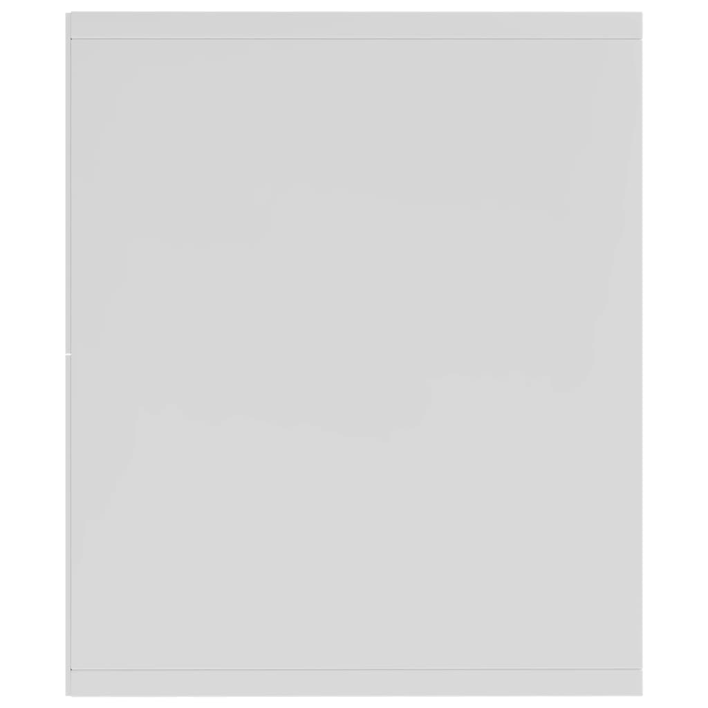 Bibliothèque/Meuble TV Blanc 36x30x114 cm Bois d'ingénierie - XIOS