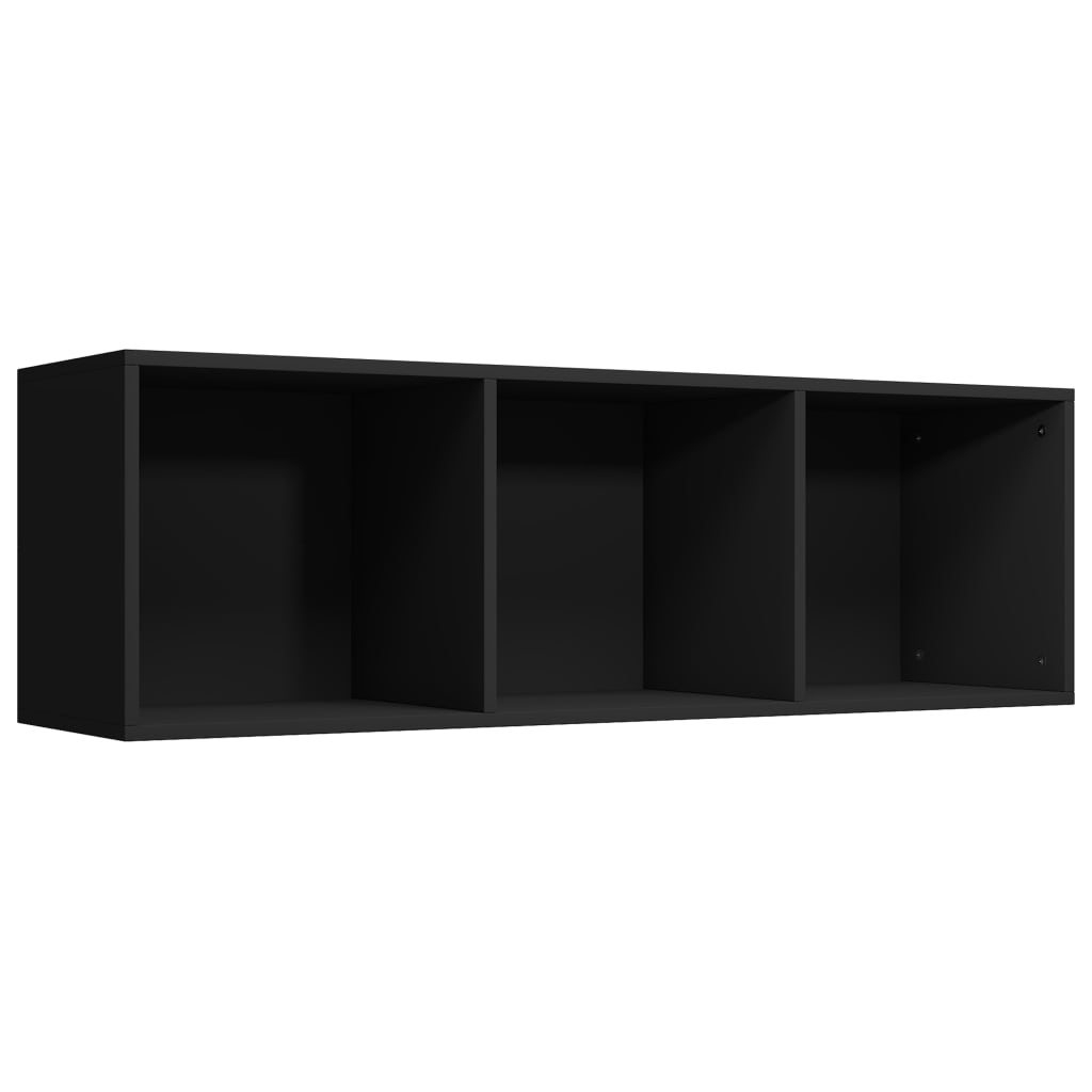 Bibliothèque/Meuble TV noir 36x30x114 cm bois d'ingénierie - XIOS