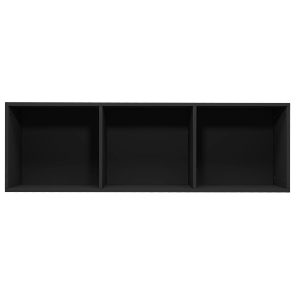 Bibliothèque/Meuble TV noir 36x30x114 cm bois d'ingénierie - XIOS