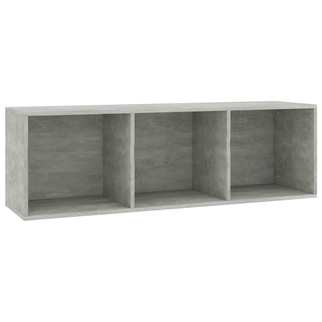 Bibliothèque/Meuble TV Gris béton 36x30x114cm Bois d’ingénierie - XIOS