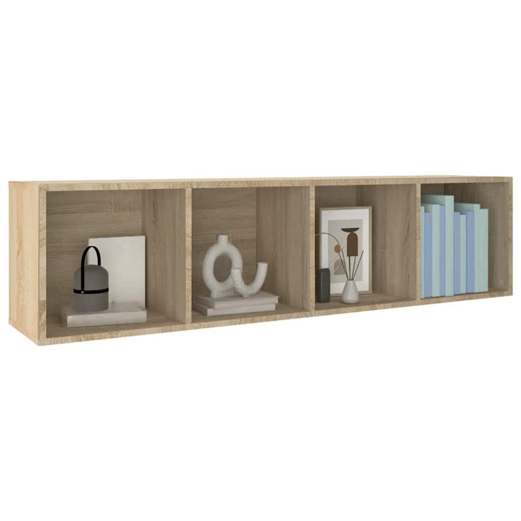 Bibliothèque/Meuble TV Chêne sonoma 36x30x143cm Bois ingénierie - XIOS