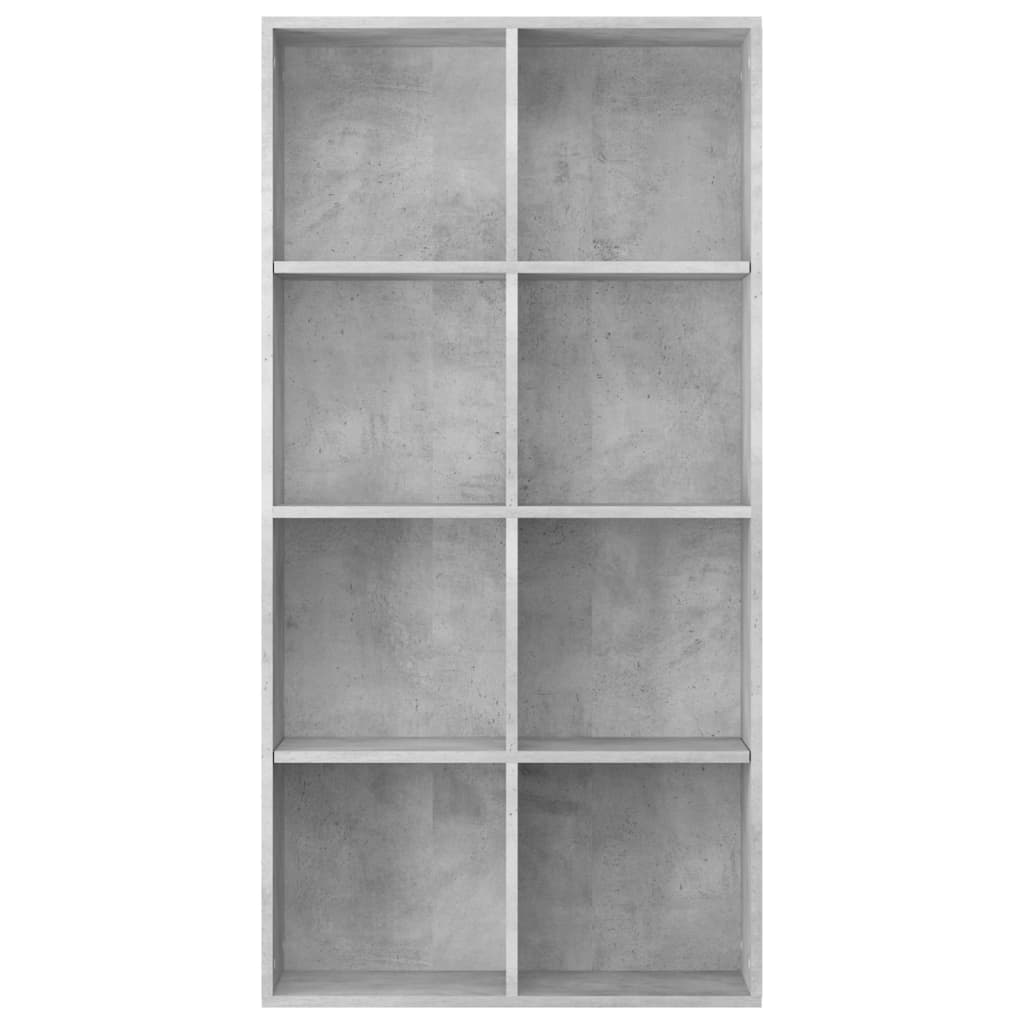 Bibliothèque/Buffet Gris béton 66x30x130 cm Bois d’ingénierie - XIOS