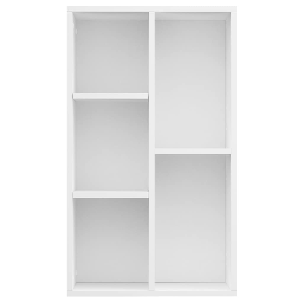 Bibliothèque/Buffet Blanc 50x25x80 cm Bois d’ingénierie - XIOS