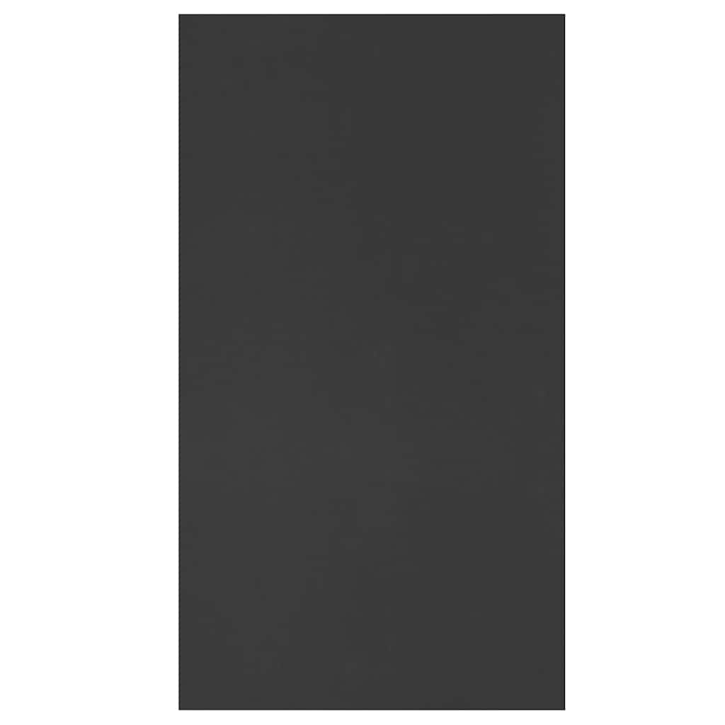 Bibliothèque/Buffet Noir 50x25x80 cm Bois d’ingénierie - XIOS