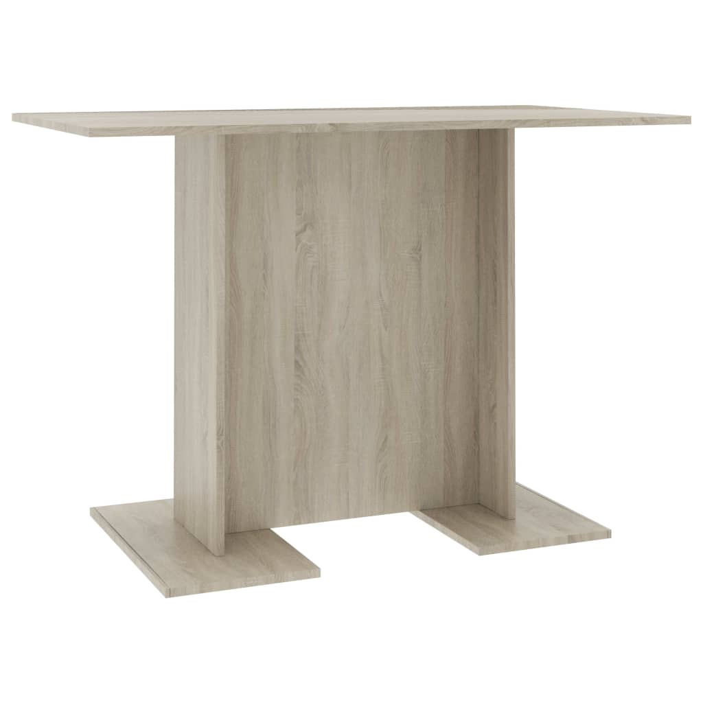 Table de salle à manger Chêne sonoma 110 x 60 x 75 cm Aggloméré - XIOS