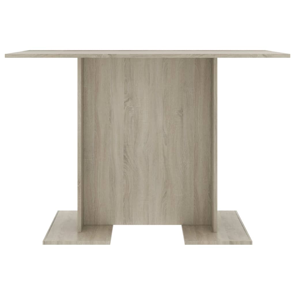 Table de salle à manger Chêne sonoma 110 x 60 x 75 cm Aggloméré - XIOS