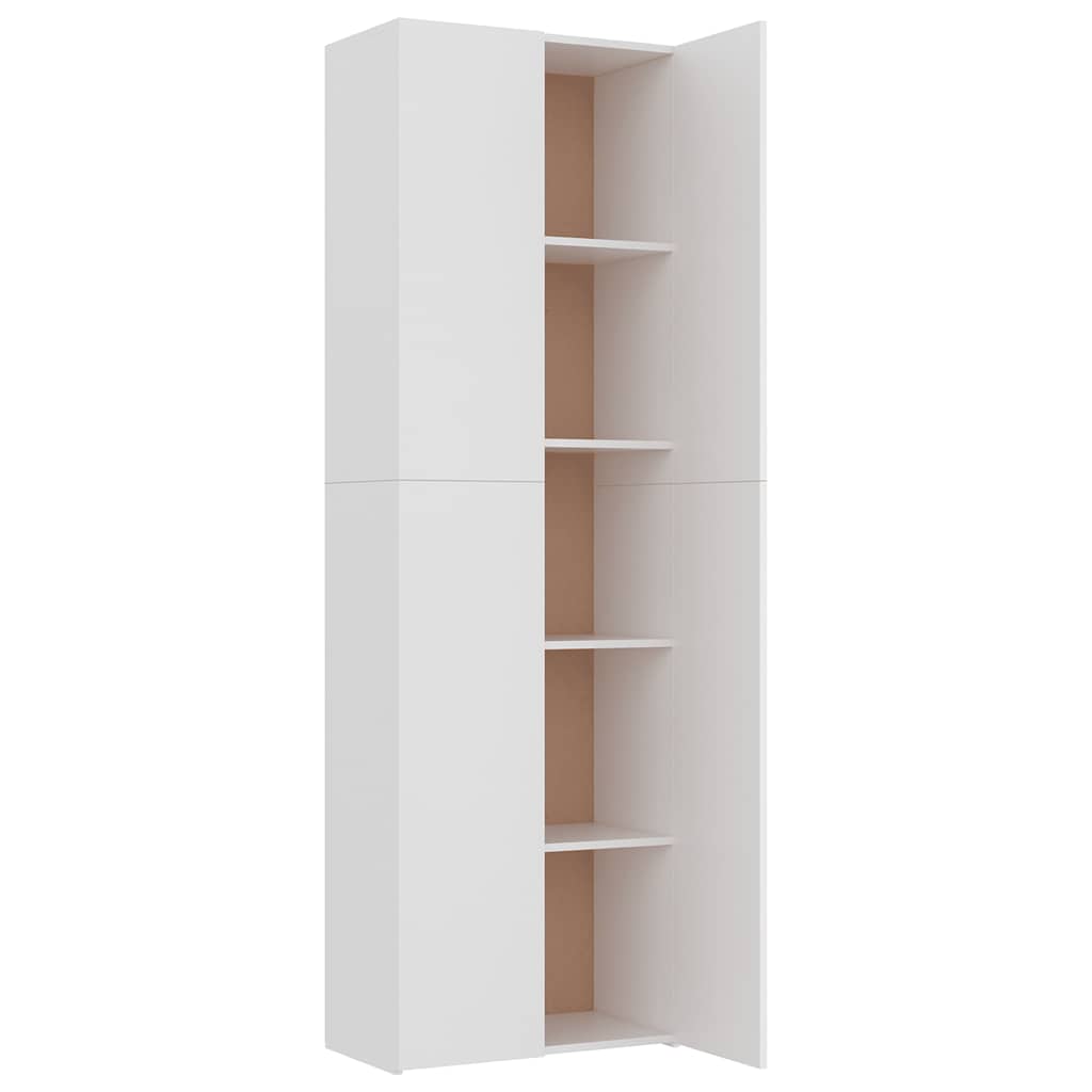 Armoire de bureau Blanc 60 x 32 x 190 cm Bois d'ingénierie - XIOS