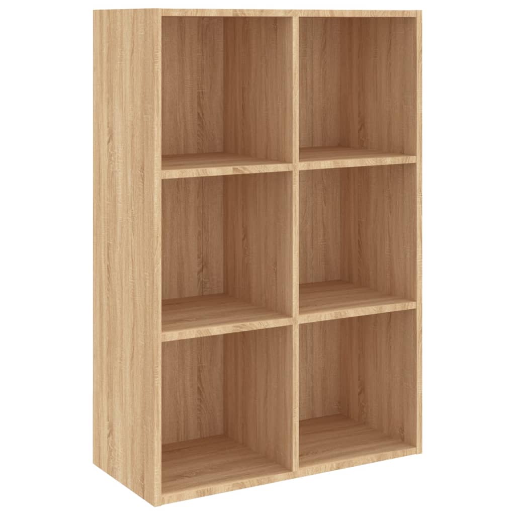 Bibliothèque/Buffet chêne sonoma 66x30x98 cm bois d'ingénierie - XIOS