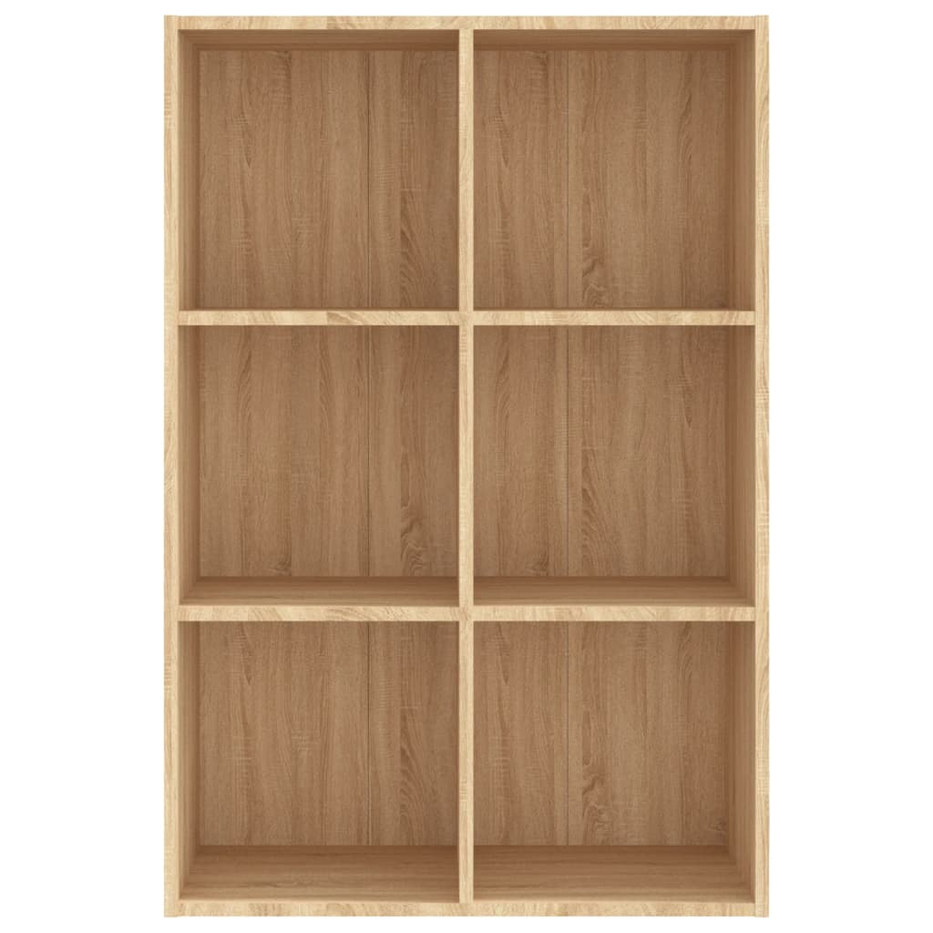 Bibliothèque/Buffet chêne sonoma 66x30x98 cm bois d'ingénierie - XIOS